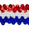 10 yards of 3 Row 1 1/4" Metallic Americana Stretch Sequin Trim | 10 yard cut